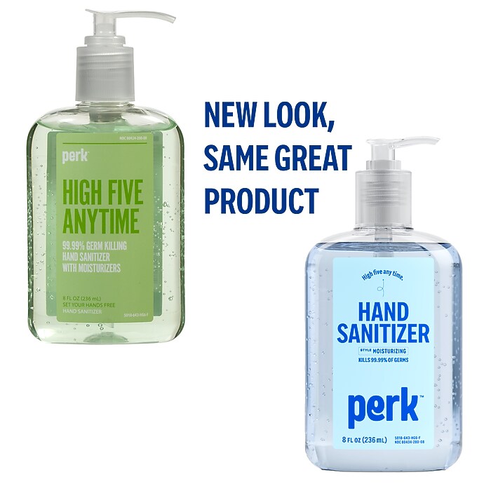 Perk 70% Alcohol Gel Hand Sanitizer, 8 oz. (PK55489) | Staples