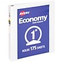 Avery 1" 3-Ring View Binders, White (5711)~#|#~90843D50-413F-48FA-9A11E554B626D50C_sc7