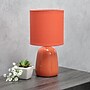 Simple Designs Table Lamp, Orange (LT1134-ORG)~#|#~90847881-1337-4C95-A9A5EA71DFE7D188_sc7