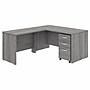 Bush Business Furniture Studio C 60"W L Shaped Desk with Mobile File Cabinet and Return, Platinum Gray (STC008PGSU)~#|#~90853D89-506B-447A-AC7D2A4FB41DD564_sc7
