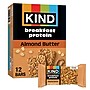 KIND Gluten Free Almond Butter Breakfast Breakfast Bars, 1.76 oz, 6 Packs/Box, 2 Bars/Pack (PHW41935)~#|#~90861A00-3B47-4258-8F942AF293E6CC0D_sc7