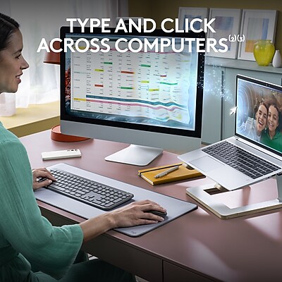 Logitech MK955 Signature Slim Keyboard and Mouse Combo - Thumbnail 5