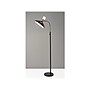 Adesso Patrick 61" Matte Black/Antique Brass Floor Lamp with Cone Shade (3759-01)~#|#~908AFA96-1D3C-4F75-AC3AEFDC18FAF4B2_sc7