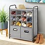 Whitmor Freestanding 12-Compartment Organizer, Gray (5455-10143)~#|#~909151E6-E531-400D-BC0895222CCD69F1_sc7