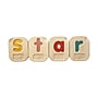 PlanToys Wooden Braille Alphabet A-Z Tiles, Assorted Colors, 26/Pack (PTS5671)~#|#~90918340-51B7-4CD7-826ADCEFC58490C7_sc7