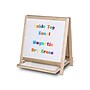 Flipside Dry-Erase Two-Sided Easel, Wood Frame, 19.5" x 18" (17406)~#|#~9096DA3D-1C2B-48E6-8FC8932D6ABABD9A_sc7