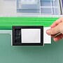 IRIS WeatherPro Portable File Box, Letter Size, Clear, 4/Carton (110351CT)~#|#~909CEAF6-CB03-4C79-9C8F8C26A260C34D_sc7