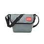 Manhattan Portage Nylon Water Resistant Messenger Bag, TSA Checkpoint Friendly, Gray (1603 GRY)~#|#~909E9944-68C9-4AE8-B7C3A00B24381479_sc7