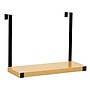 Mind Reader Hanging Desk Shelf, Brown (HOOKSHELF-BRN)~#|#~90A4B566-D1E1-44AB-93E9EA6035CDD3A1_sc7