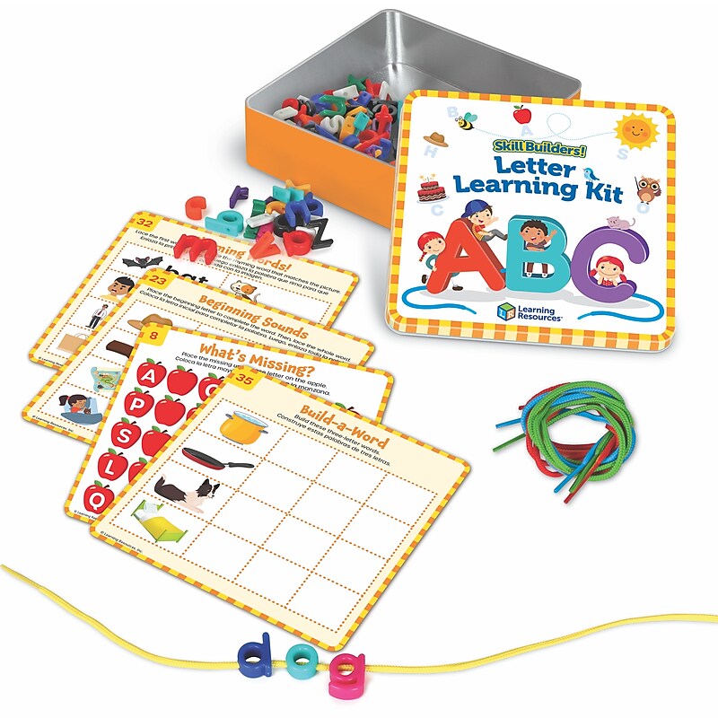 Learning Resources Skill Builders! Letter Learning Kit, Multicolored (LER3385) image 1
