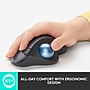 Logitech ERGO M575 Wireless Ergonomic Trackball Mouse, Black (910-007026)~#|#~90AF459C-D9FF-4770-8A3DFBAE7950B2C4_sc7