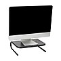 Mind Reader Monitor Stand and Ventilated Laptop Riser, Up to 44 lbs., Black (METMONST-BLK)~#|#~90B0C7B9-8256-42D0-AD28AEC97EECC1EE_sc7