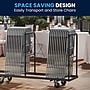 Flash Furniture HERCULES Series Plastic Banquet/Reception Chair, Gray, 2/Pack (2LEL3GREY)~#|#~90B2819D-25B7-4B20-B569418147DEAC71_sc7