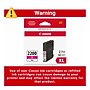 Canon PGI-2200 XL Magenta High Yield Ink Cartridge (9269B001)~#|#~90B32E76-B253-442C-80BCA166AF4E64F2_sc7