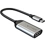 HyperDrive USB Type-C to 4K/60Hz HDMI Adapter, Silver (HD425A)~#|#~90B72609-CE50-419F-ACF9DA41794EE04C_sc7