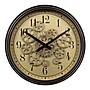 La Crosse Clock 15-Inch Quartz Analog Wall Clock with Moving Gears (404-3439)~#|#~90C215B7-10A5-4E80-8139C885650FAF41_sc7