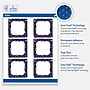 Avery Square Multipurpose Labels, 3" x 3", White, 60/Pack (19479370617)~#|#~90C24B1A-87E7-4ABF-843BCC968ADA48A9_sc7