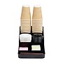 Mind Reader Plastic 7 Compartment Coffee Cup and Condiment Organizer, Black (COMP7-BLK)~#|#~90C3DB74-2D81-4BE3-A99D5B95740D7B35_sc7