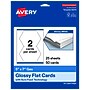 Avery Geo Integrated Cards, Glossy White, 50/Pack (19479399117)~#|#~90C413D7-C7B8-4D69-B443B2B6D7AC5C29_sc7