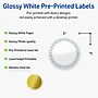 Avery Laser/Inkjet Circle Multipurpose Labels, 3" Dia., White, 60/Pack (S00-DMD)~#|#~90C492E7-A1D4-46DC-9B5B9AEBCDF62967_sc7
