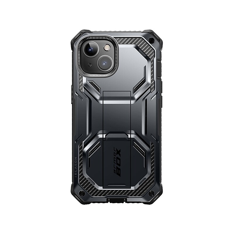 i-Blason Armorbox Black Rugged Case for iPhone 14 (iPhone2021/22-6.1-Armorbox-SP-Black) image 1