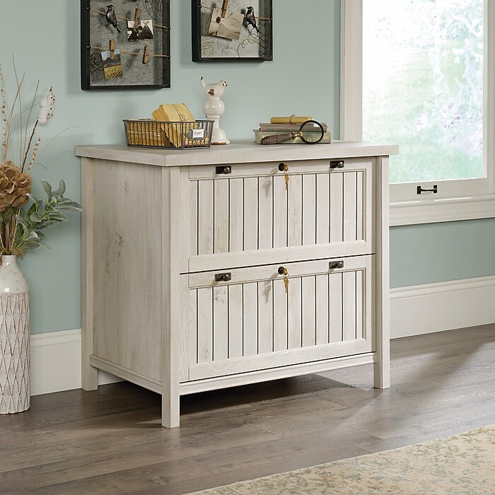 Sauder Costa Commercial 2-Drawer Lateral File Cabinet, Letter