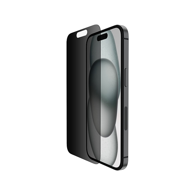 Belkin ScreenForce Tempered Glass Protector for iPhone 15 (OVA147zz) image 1