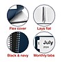 2024-2025 Staples 8" x 11" Academic Weekly & Monthly Appointment Book, Plastic Cover, Navy (ST60358-23)~#|#~90CAC1DE-0A2A-4158-B044B46D08CB30EB_sc7