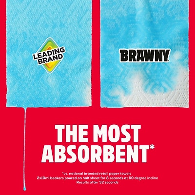 Brawny Tear-A-Square Paper Towels - Thumbnail 3