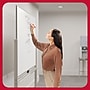 TRU RED™ Magnetic Painted Steel Mobile Dry Erase Board, Aluminum Frame, 40"H x 60"W (TR62828)~#|#~90CE31CA-4E4B-48B5-BF487DBC7E619BB4_sc7