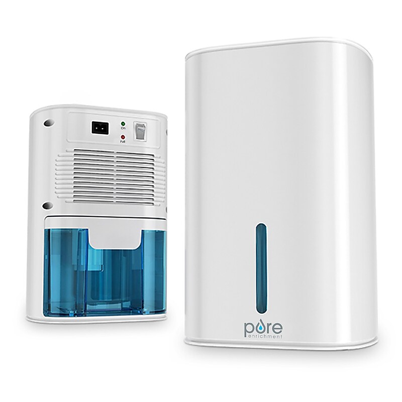Pure Enrichment PureDry Mini Portable Dehumidifier, White (PEDEHUM) image 1