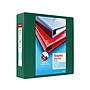 Staples Heavy Duty 3" 3-Ring View Binder, D-Ring, Green (ST56312-CC)~#|#~90DBA4AB-CAE3-46B7-9434F5B8FC125D1E_sc7