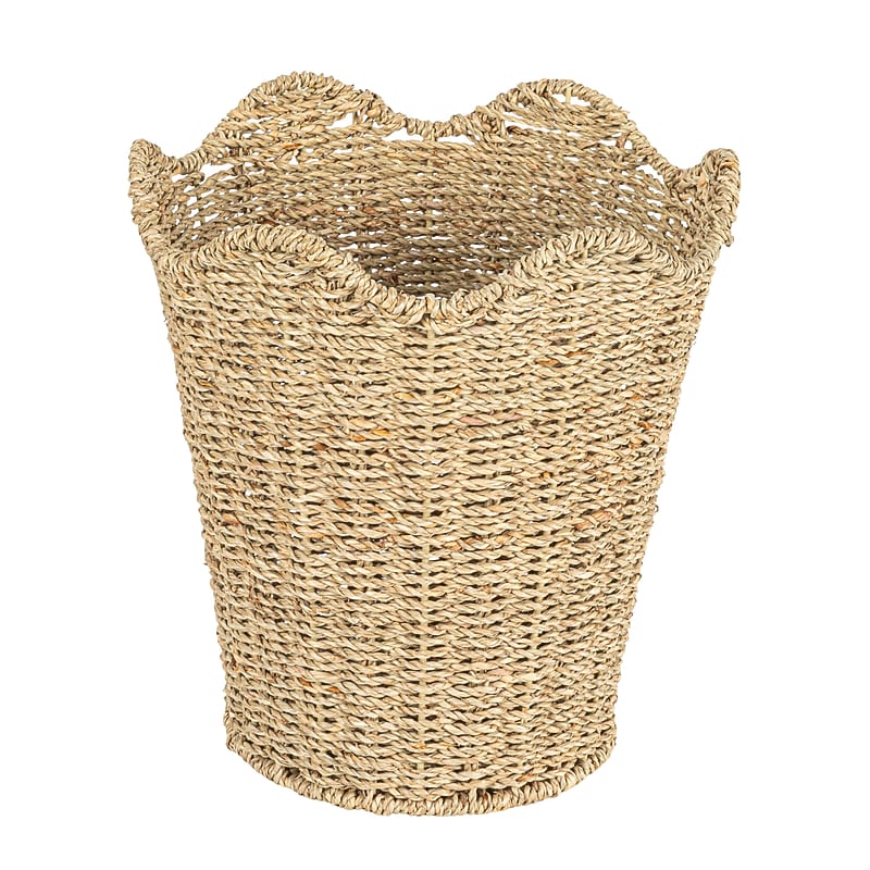 Household Essentials Waste Baskets Wicker Basket, Natural (HE1253) image 1