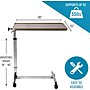 DMI Tilt Top Overbed Table, 30"W, Brown (553-4054-0400)~#|#~90E0973C-3BAA-4353-A1D080CD34A83FB7_sc7