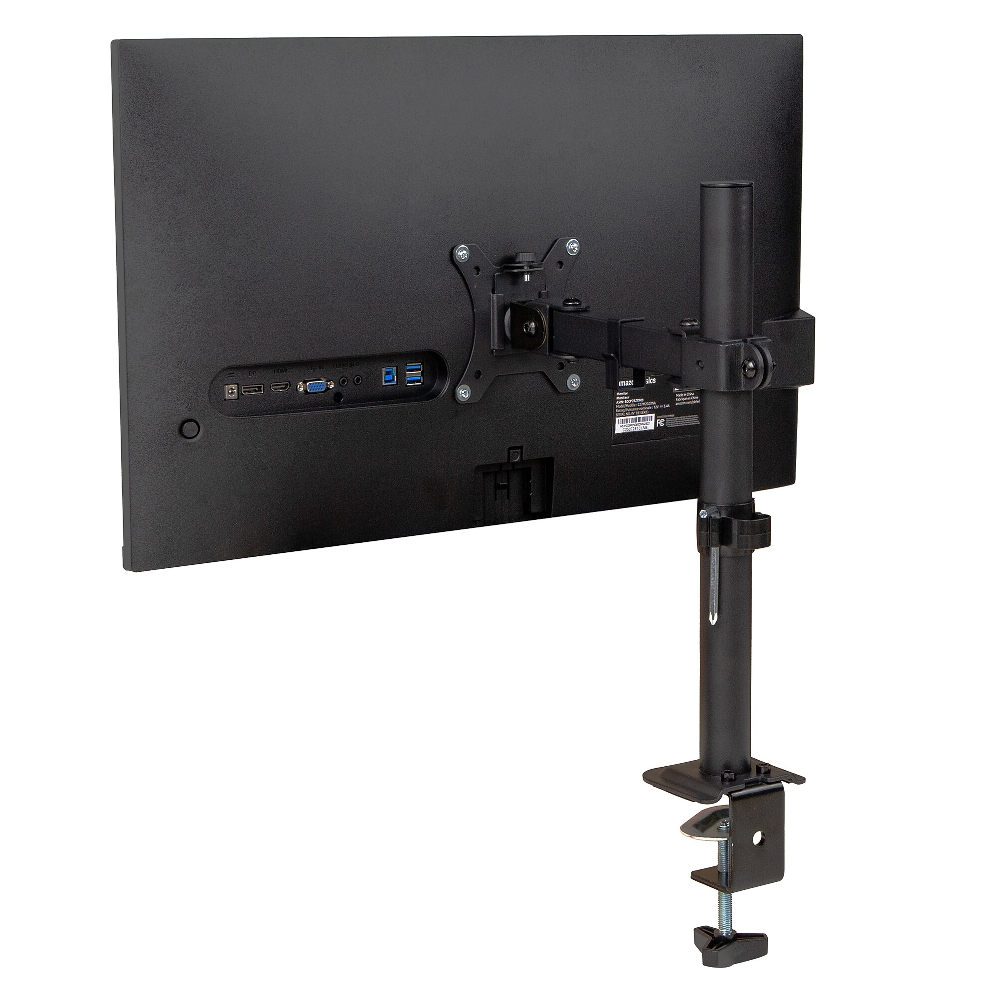 Mind Reader Adjustable Desk Mount for 13″- 32″ Monitors, Black (XARMON-BLK) Simolary simolary.com