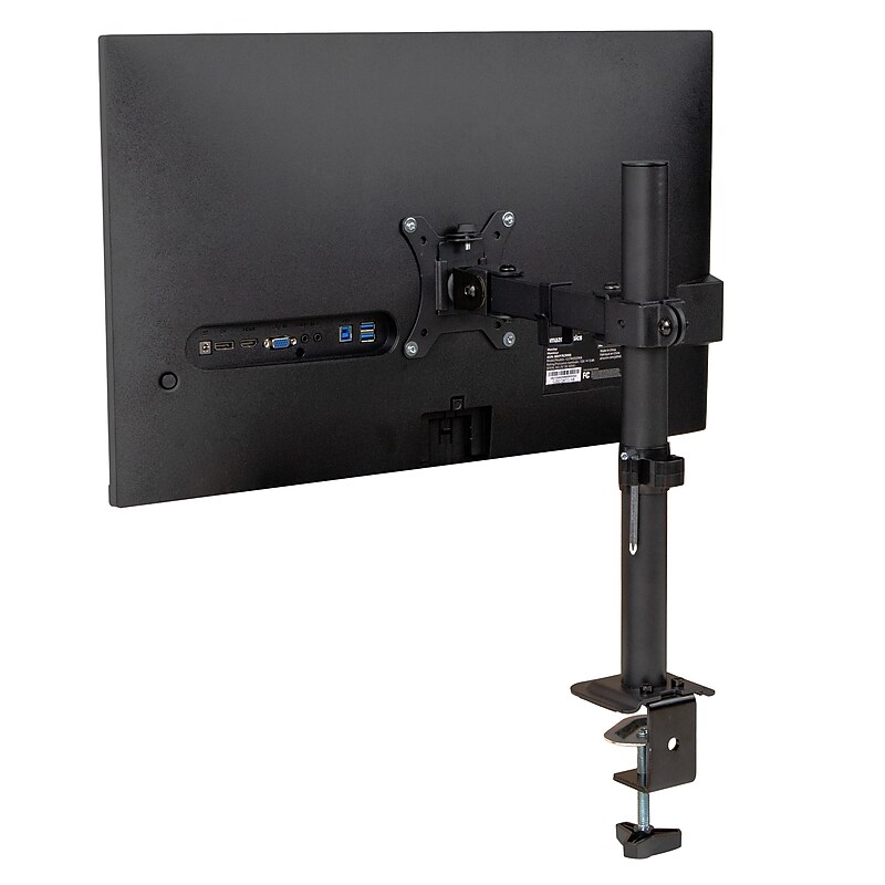 Mind Reader Adjustable Desk Mount for 13"- 32" Monitors, Black (XARMON-BLK) image 1