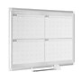 MasterVision 4-Month Planner, Aluminum Frame, 48" x 36" (GA05105830)~#|#~90E19F37-A69B-4D9B-AEF04F6530FC5B22_sc7