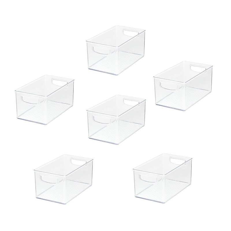 iDESIGN PET Organizer, Clear, 6/Set (95585N) image 1
