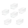 iDESIGN PET Organizer, Clear, 6/Set (95585N) ~#|#~90E6E732-6BC7-47A5-80AD5F7291145D1C_sc7