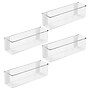 iDESIGN Adhesive Organizers, Clear, 4/Set (27825M4) ~#|#~90E9C9C4-23D4-42E9-BDF04EE83CEB24C8_sc7