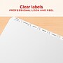 Staples Print & Apply Label Dividers, White, 8-Tabs, 5 Sets (ST63053)~#|#~90EA7E94-CA06-4D4E-8E890BAD18823A17_sc7