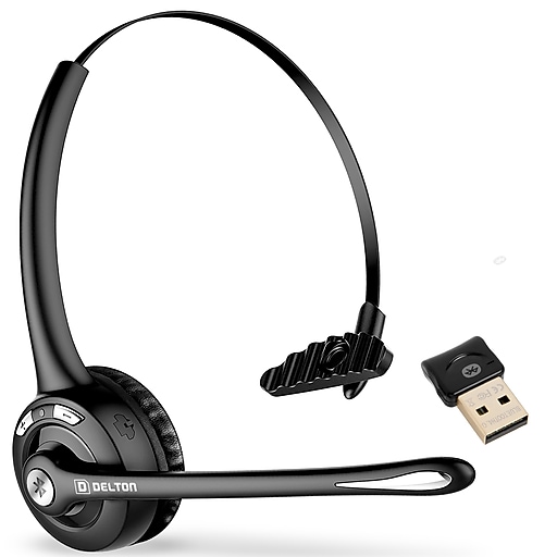 Delton 10X Wireless Noise-Canceling Bluetooth Over-the-Head