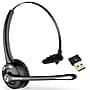 Delton 10X Wireless Noise-Canceling Bluetooth Over-the-Head Mono Computer Headset, Black (DBTHEAD10XBTDL)~#|#~90EB5929-511C-42F6-A1FCA5078703021A_sc7