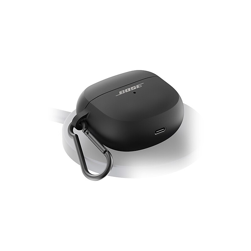 Bose Ultra Wireless Earbuds Charging Case Cover, Black (888919-0010) image 1
