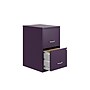 Space Solutions SOHO Smart File 2-Drawer Vertical File Cabinet, Letter Size, Lockable, Midnight Purple (25273)~#|#~90ED7E22-DEEB-4487-8072B266C284AC94_sc7