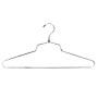 Nahanco 18" Metal Shirt/Dress Hanger, Chrome, 100/Pack (SLD-18)~#|#~90F05D6C-AAC6-472A-A15926604DF87762_sc7