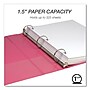 Samsill Earth's Choice 1 1/2" 3-Ring View Binders, Pink, 2/Pack (SAMMP286576)~#|#~90F78F06-ABB8-40A2-924E5A13A52D901B_sc7