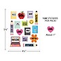 Teacher Created Resources Cool for School Stickers, Multicolored, 90/Pack, 12/Packs/Bundle (TCR9323-12)~#|#~90F91F3E-3E58-45C6-81F89C8651FADC45_sc7