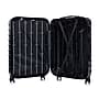 TUCCI CARRAVIA  3-Piece Hardside Luggage Set with Spinner Wheels,  Charcoal Geometric (T0812-03PC-CHL)~#|#~91070CEA-D9E4-41A2-B2046A0C07478614_sc7
