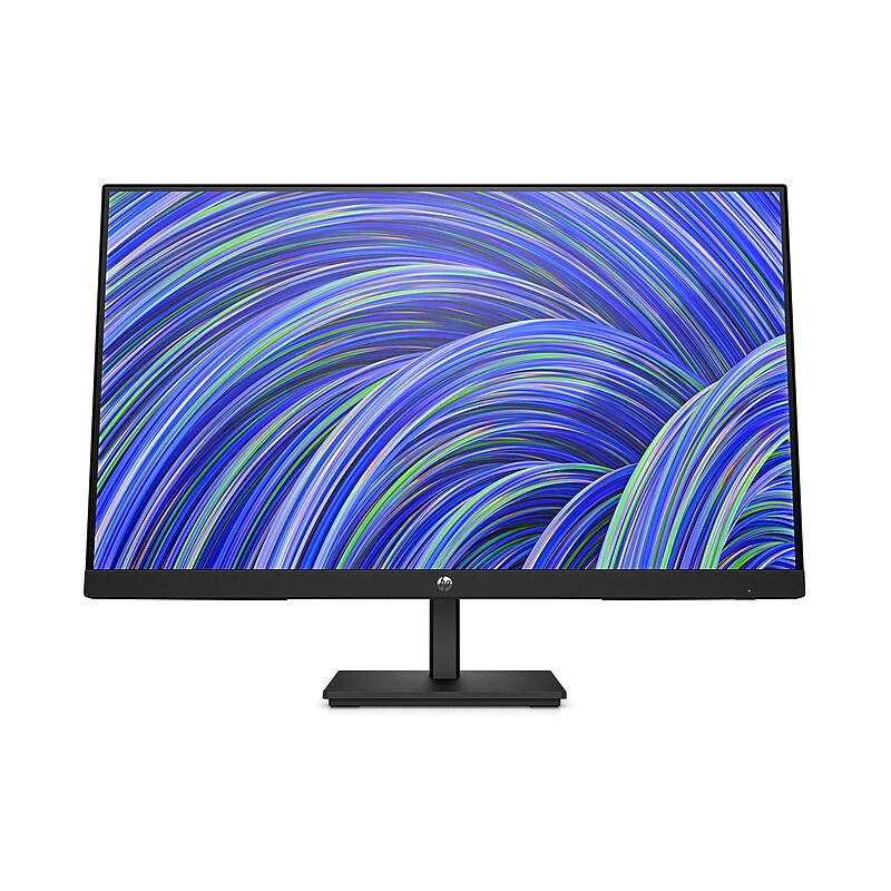 HP V24i G5 24" LCD Monitor, Black (65P58AA#ABA) image 1